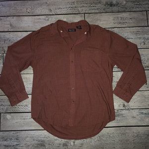 Mens Long Sleeve Casual Button Down